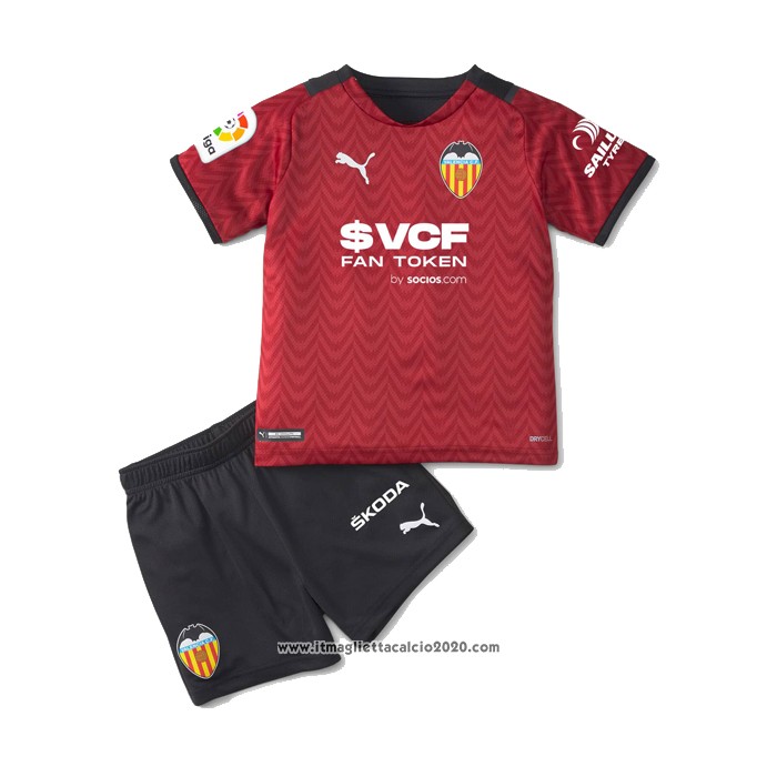 Maglia Valencia FC Home Bambino 2021 2022